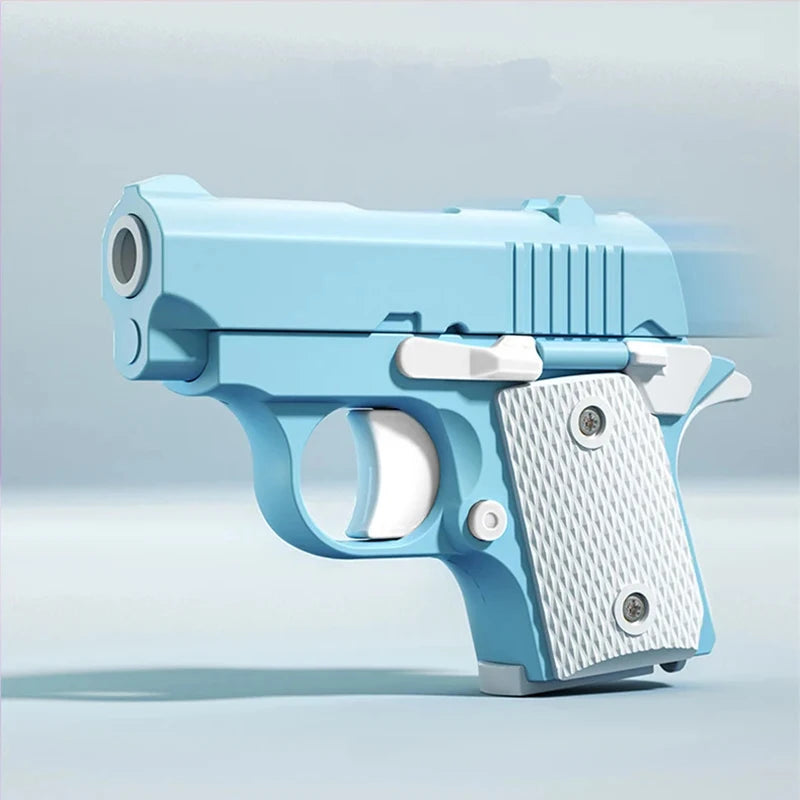 Stress Relief Pistol Toy Plastic Mini Gun