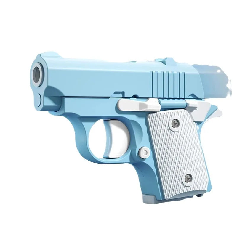 Stress Relief Pistol Toy Plastic Mini Gun