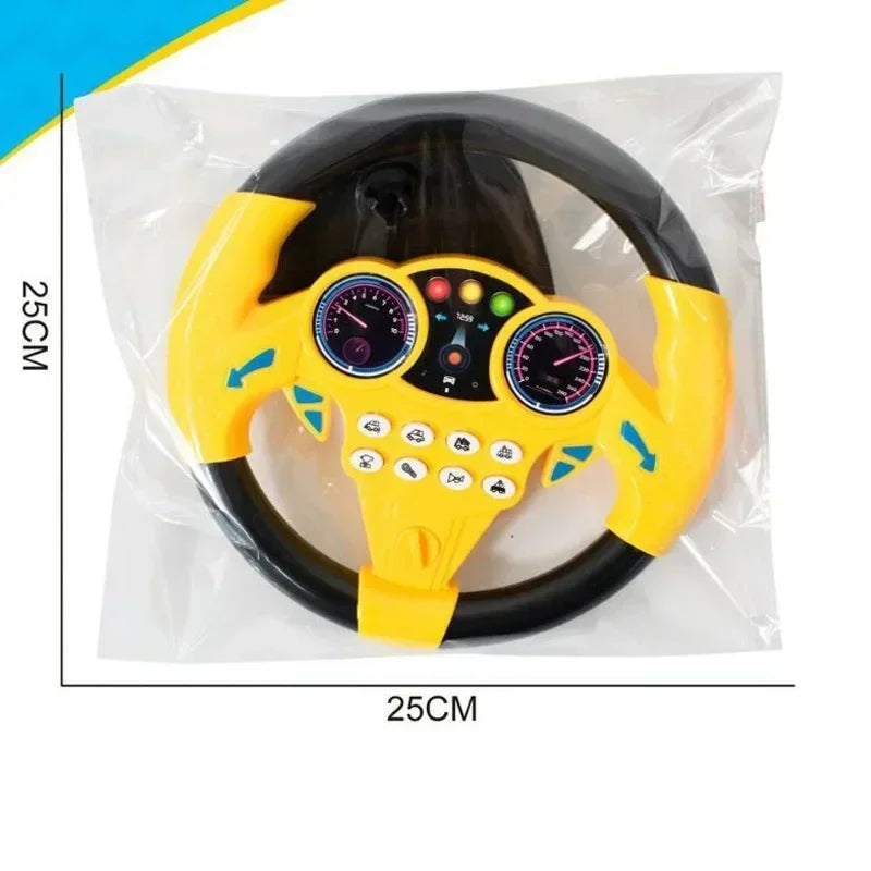 Shining Simulation Steering Wheel Toys