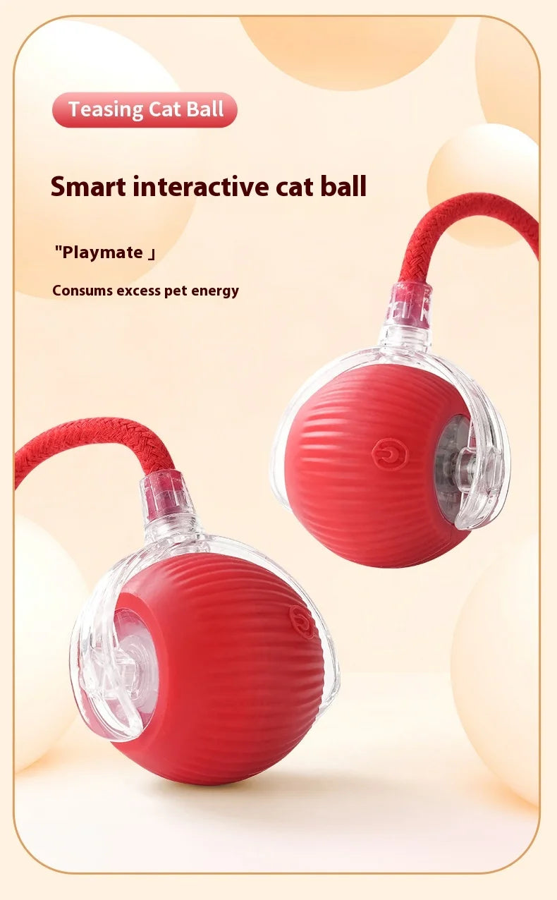 Rechargeable Cat Toys Interactive Smart Pet Interaction