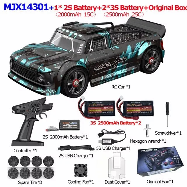 New MJX Hyper Go Racing Car 55km/h Remote Control