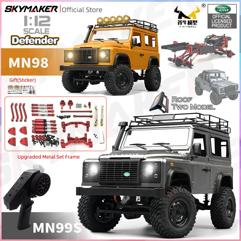 MN Model RTR Version RC Car 2.4G 4WD