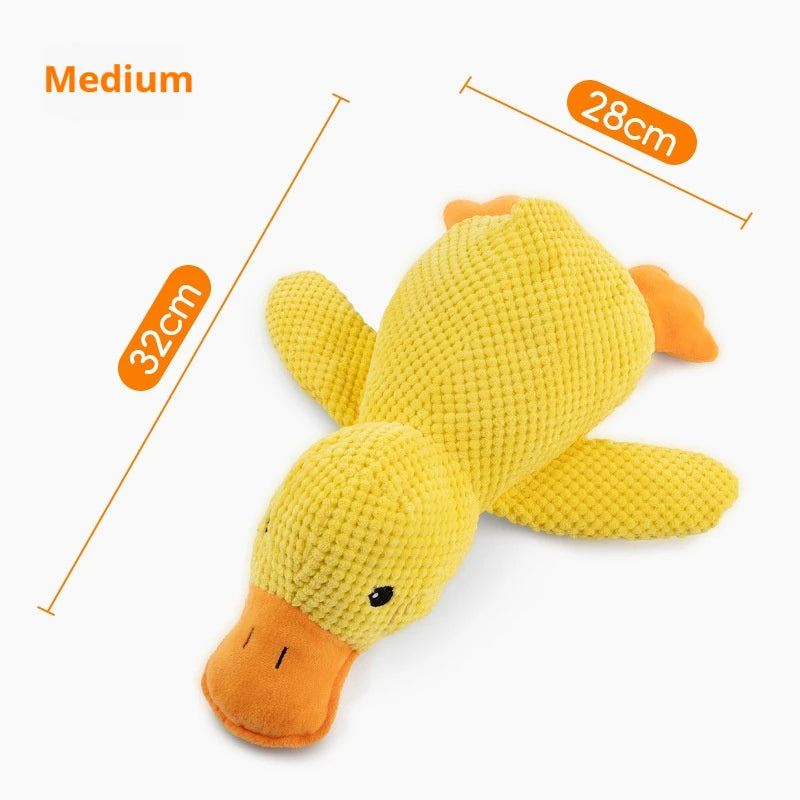 sleeping duck bite resistant sound relief duck sound toy