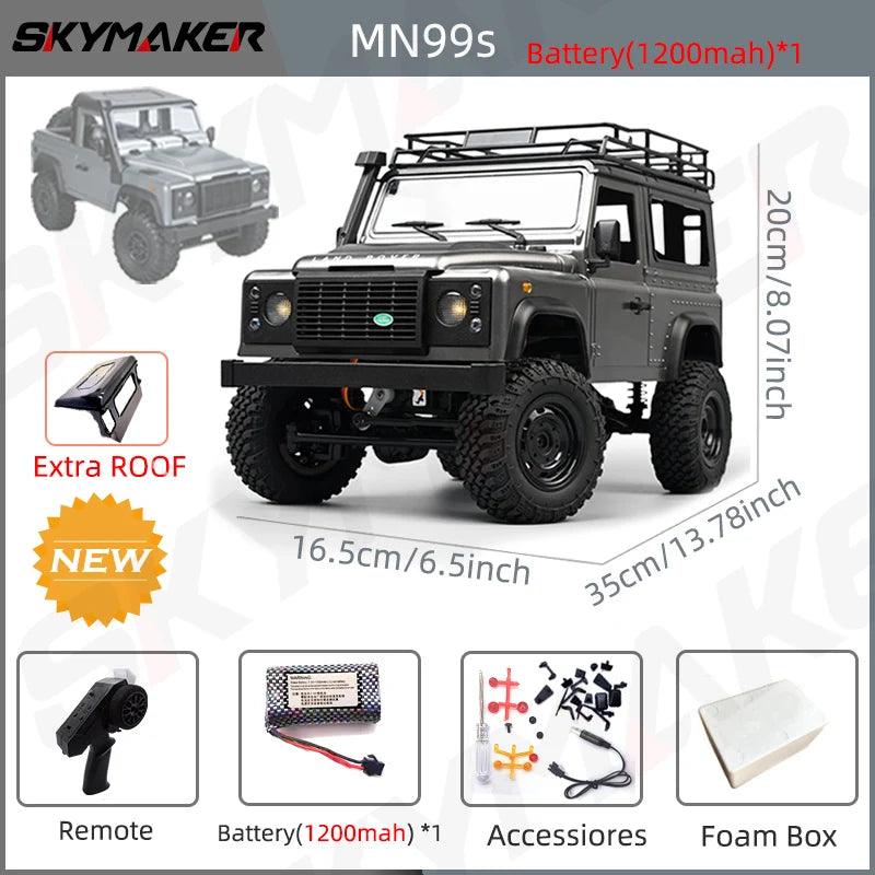 MN Model RTR Version RC Car 2.4G 4WD