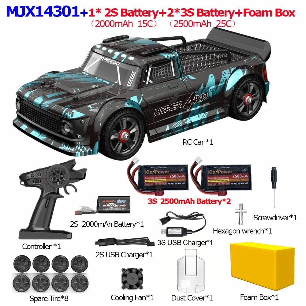 New MJX Hyper Go Racing Car 55km/h Remote Control