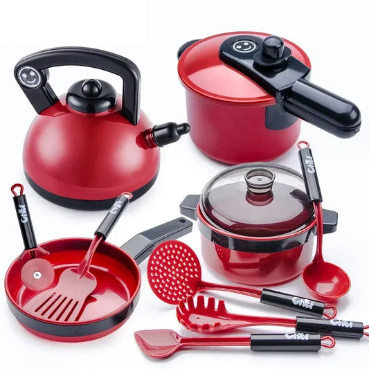 Set For Kids Girl Cooking Kitchen Toys