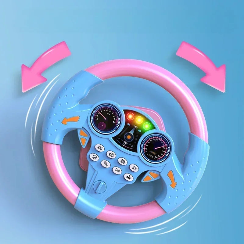 Shining Simulation Steering Wheel Toys