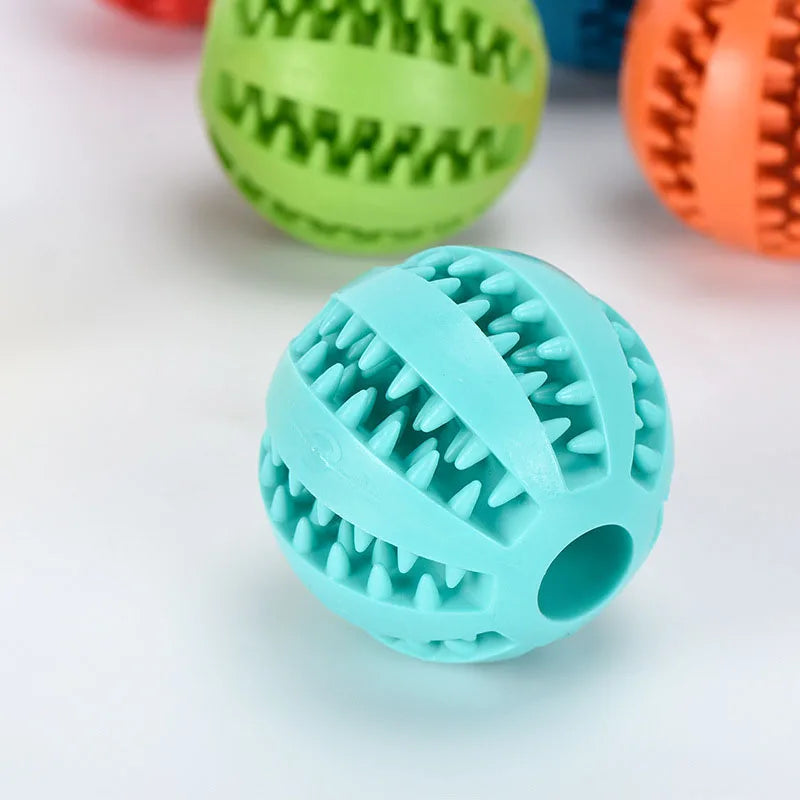 Dog Toy Ball Interactive Rubber Balls Puppy Chewing Toys