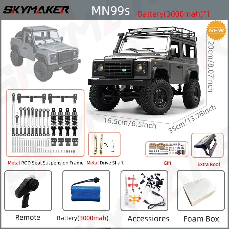 MN Model RTR Version RC Car 2.4G 4WD