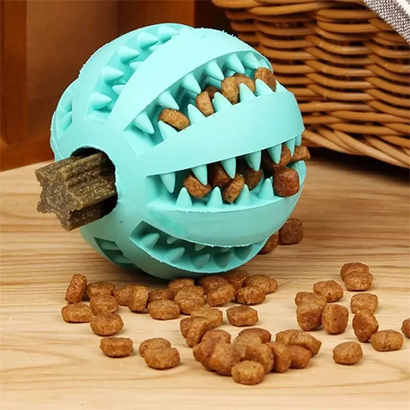 Dog Toy Ball Interactive Rubber Balls Puppy Chewing Toys