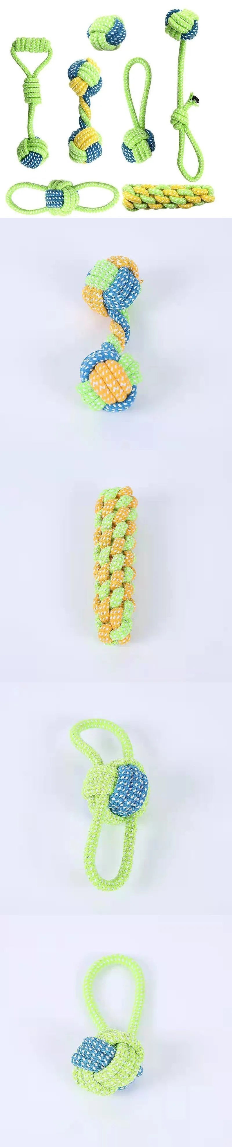 Interactive Cotton Rope Dog Toys