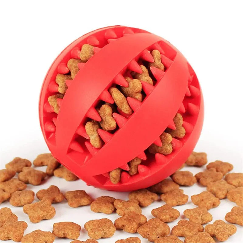 Dog Toy Ball Interactive Rubber Balls Puppy Chewing Toys