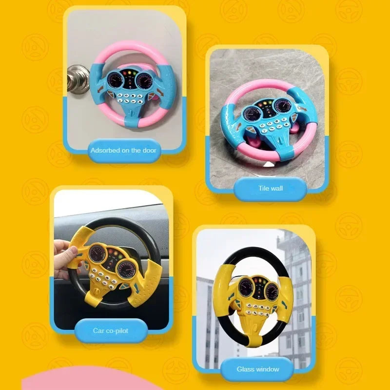 Shining Simulation Steering Wheel Toys