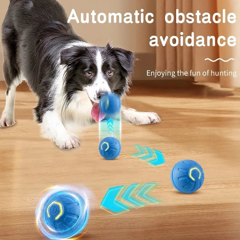 Smart Dog Toy Ball Electronic Interactive Pet Toy Moving Ball