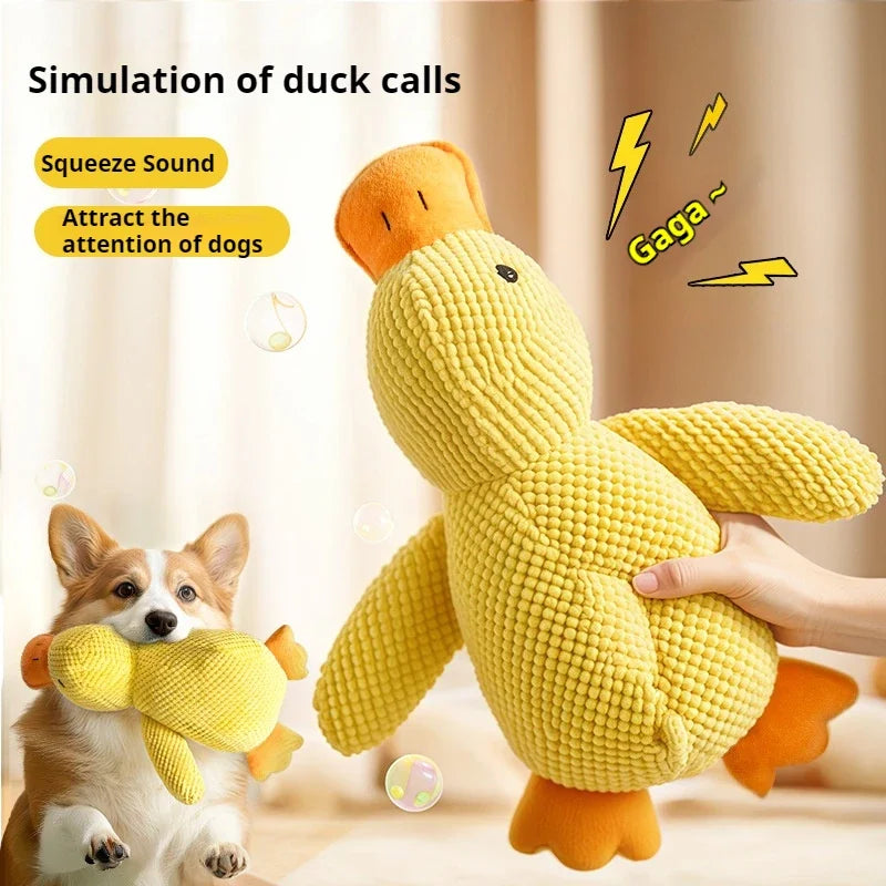 sleeping duck bite resistant sound relief duck sound toy