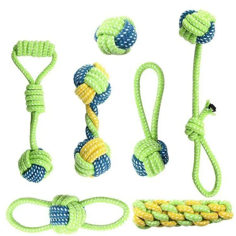 Interactive Cotton Rope Dog Toys