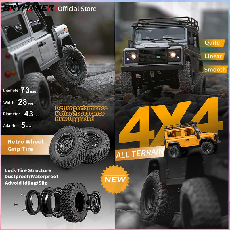 MN Model RTR Version RC Car 2.4G 4WD