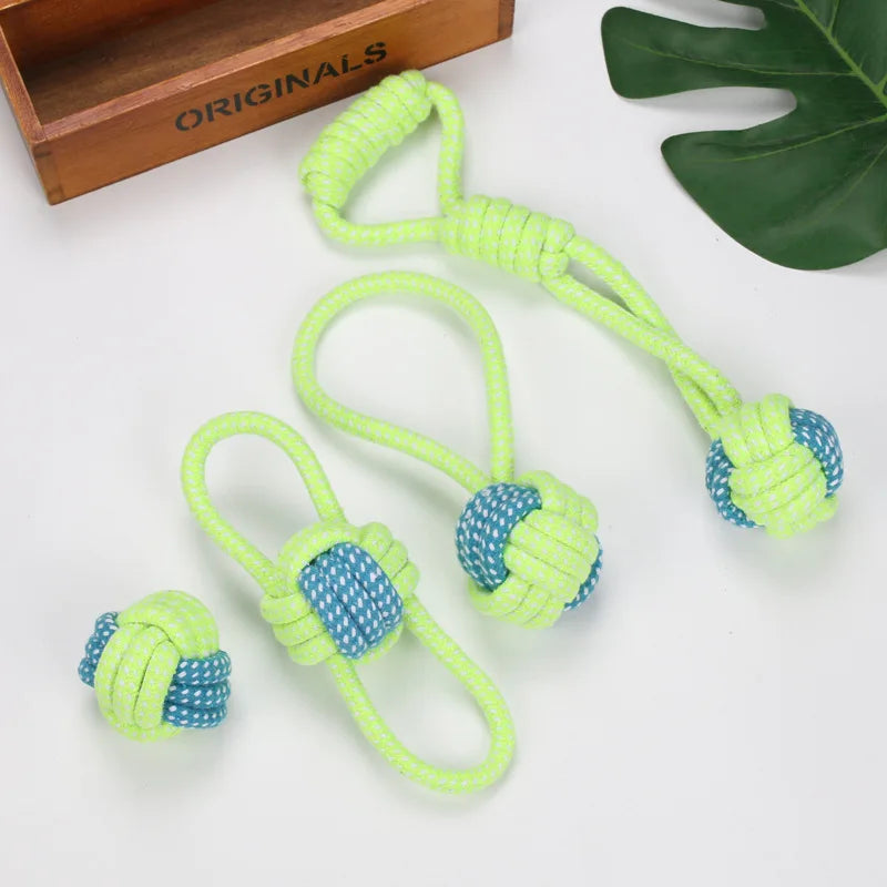 Interactive Cotton Rope Dog Toys