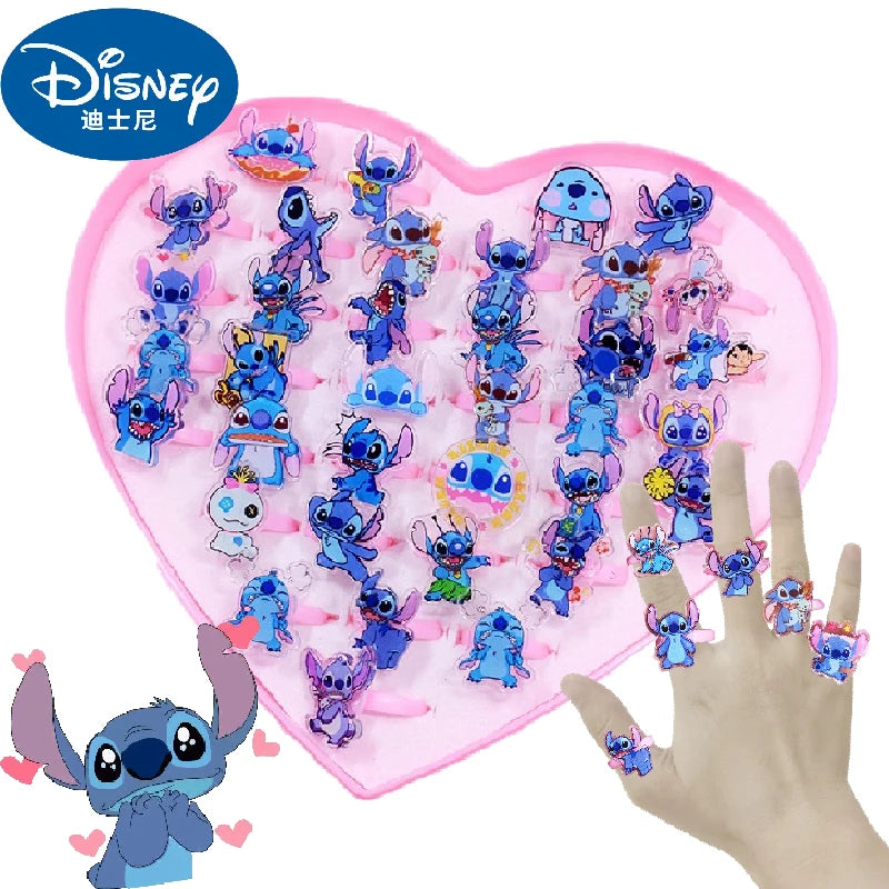 10/20pcs Disney Anime Stitch Ring