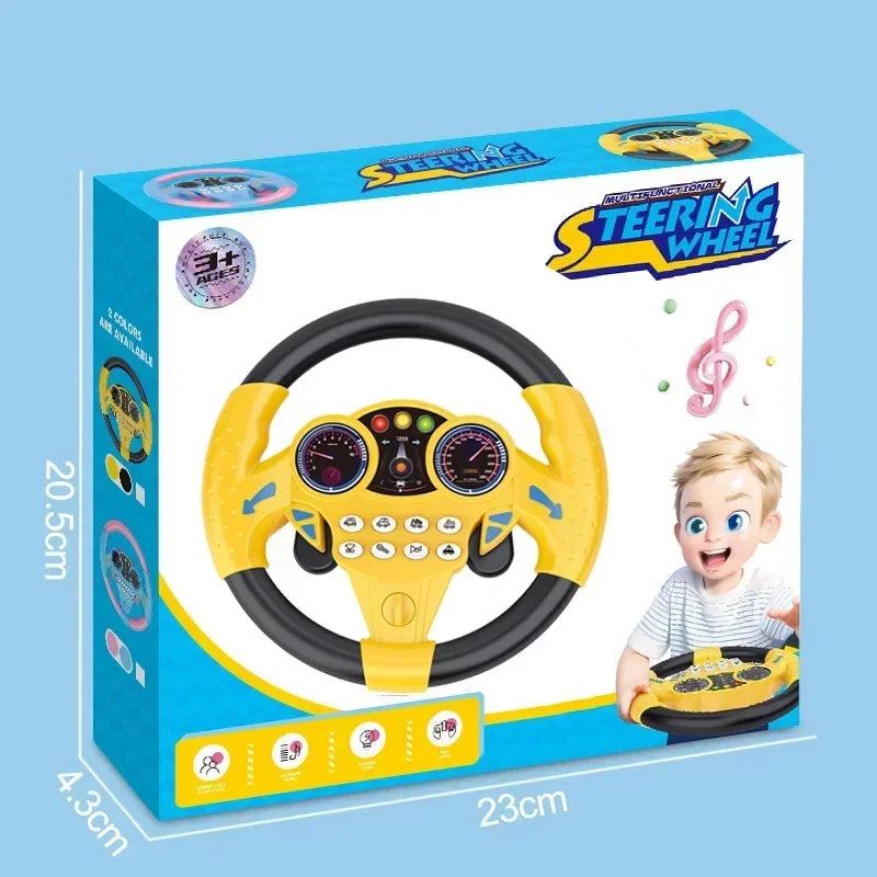 Shining Simulation Steering Wheel Toys