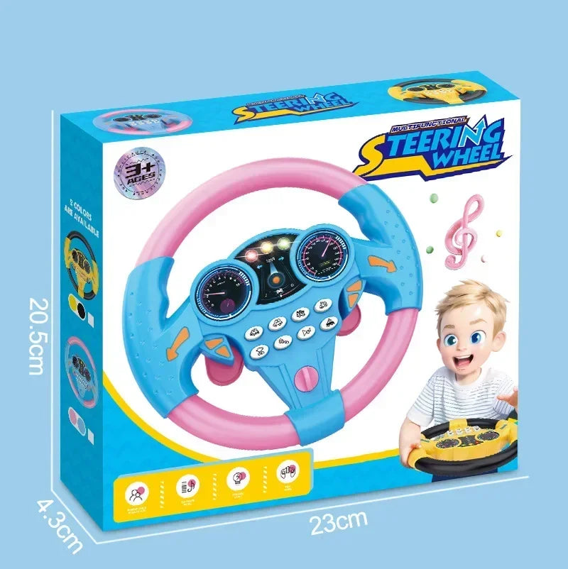 Shining Simulation Steering Wheel Toys