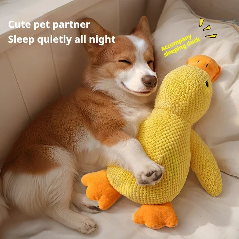 sleeping duck bite resistant sound relief duck sound toy