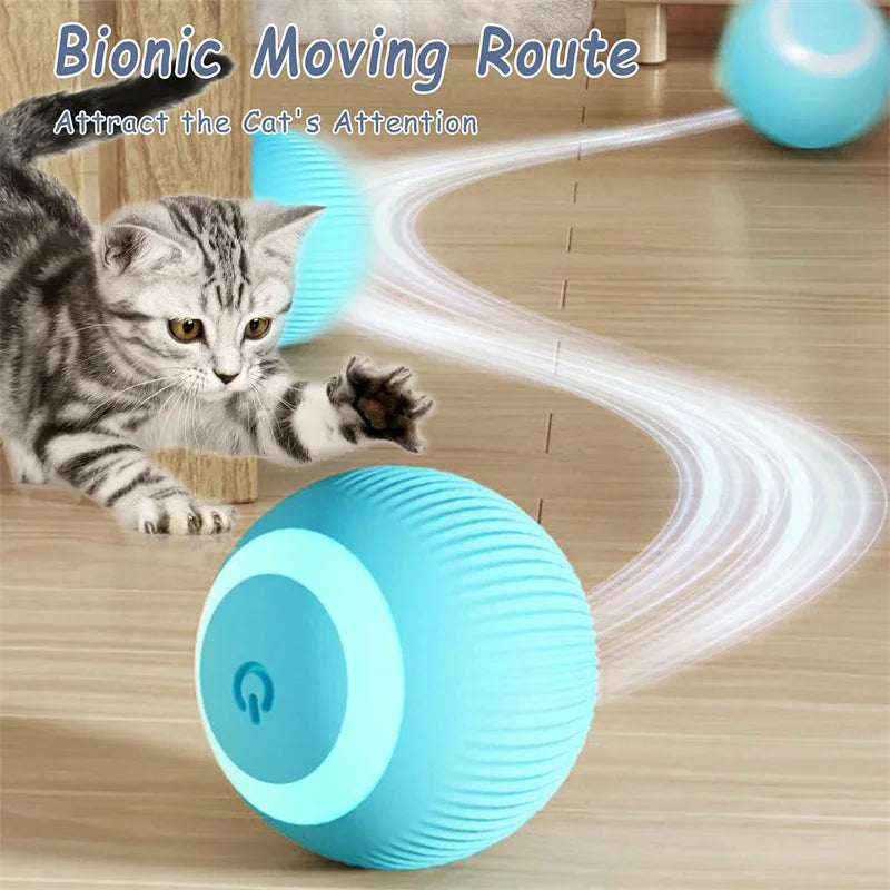 Smart Dog Toy Ball Electronic Interactive Pet Toy Moving Ball