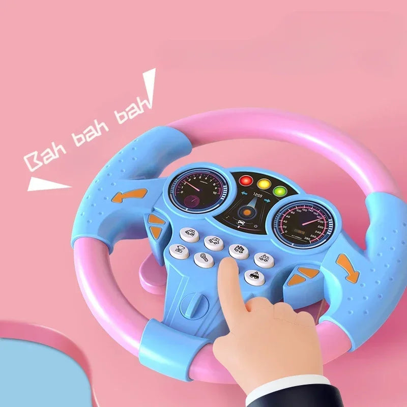 Shining Simulation Steering Wheel Toys