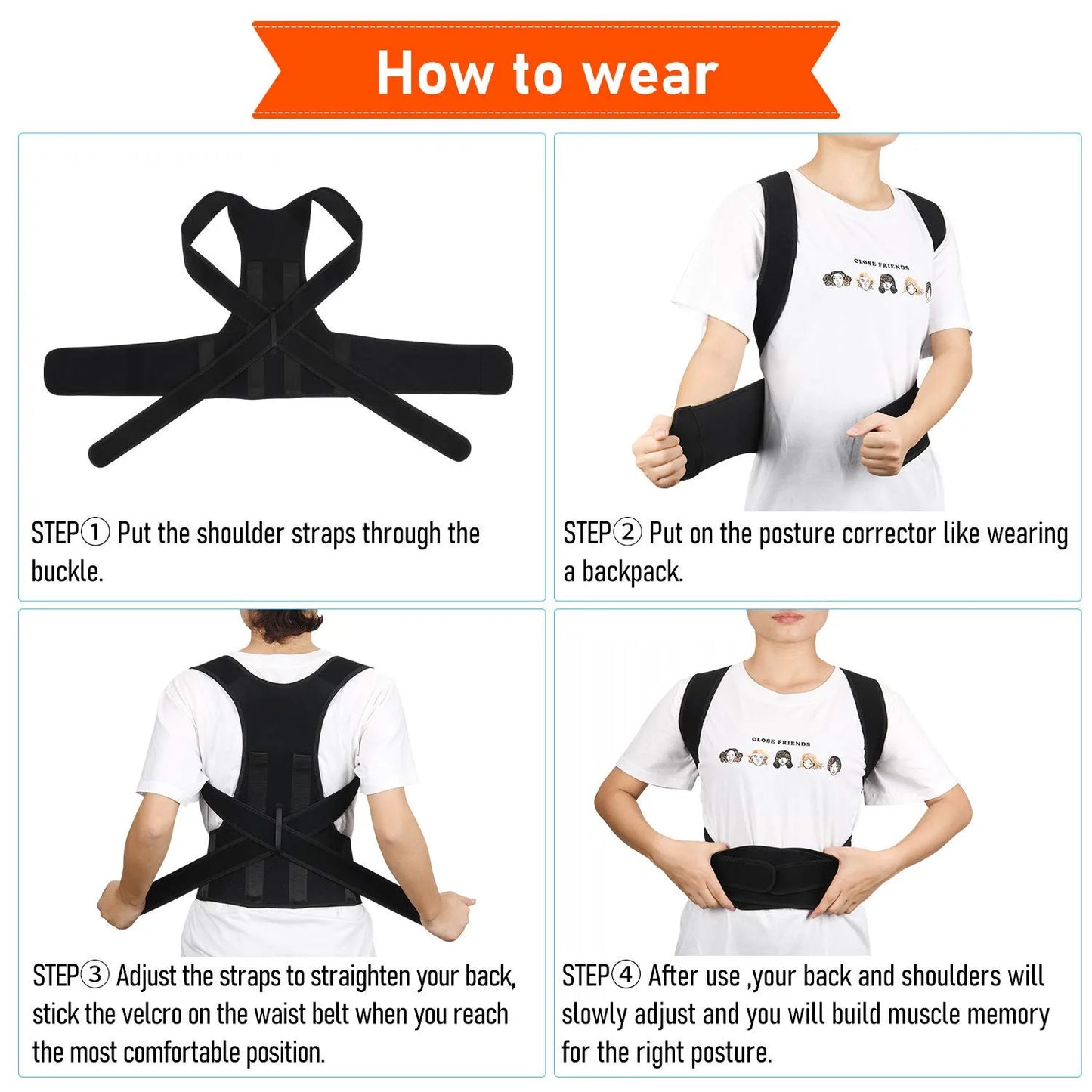 Professional Back Posture Corrector