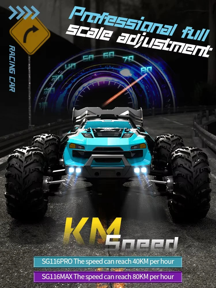 RC Car Brushless 4WD RC Car 80KM/H Professional Racing Car