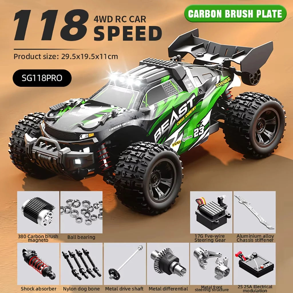 RC Car High Drift Speed Off Road Vehicle 35km/h 4WD