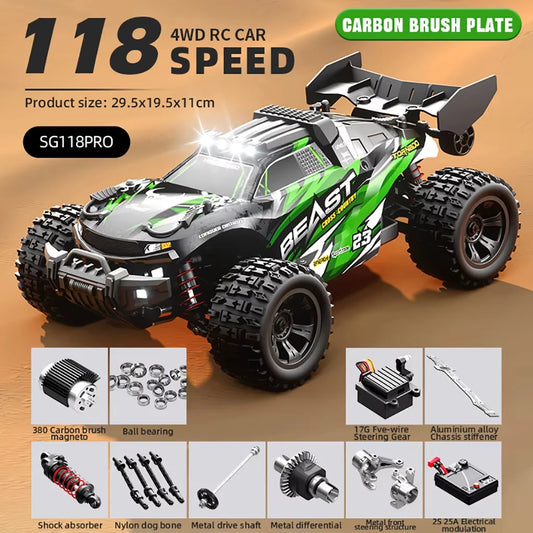 RC Car High Drift Speed Off Road Vehicle 35km/h 4WD