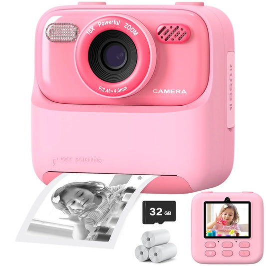 Kids Camera Dual Lens Selfie Digital Camera